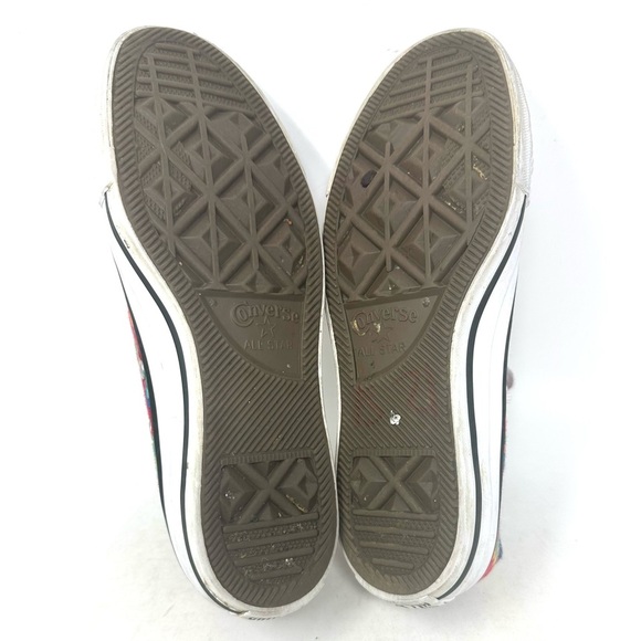 Converse Chuck Taylor All Star Sneaker Multicolor Square Womens 6 - Picture 7 of 8